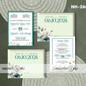 Thiệp cưới Hiếu Nguyễn thiết kế